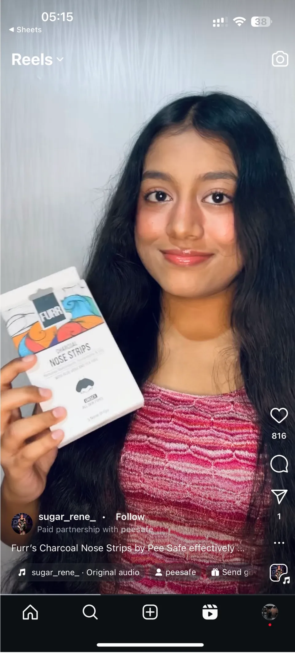 Pee Safe campaign content