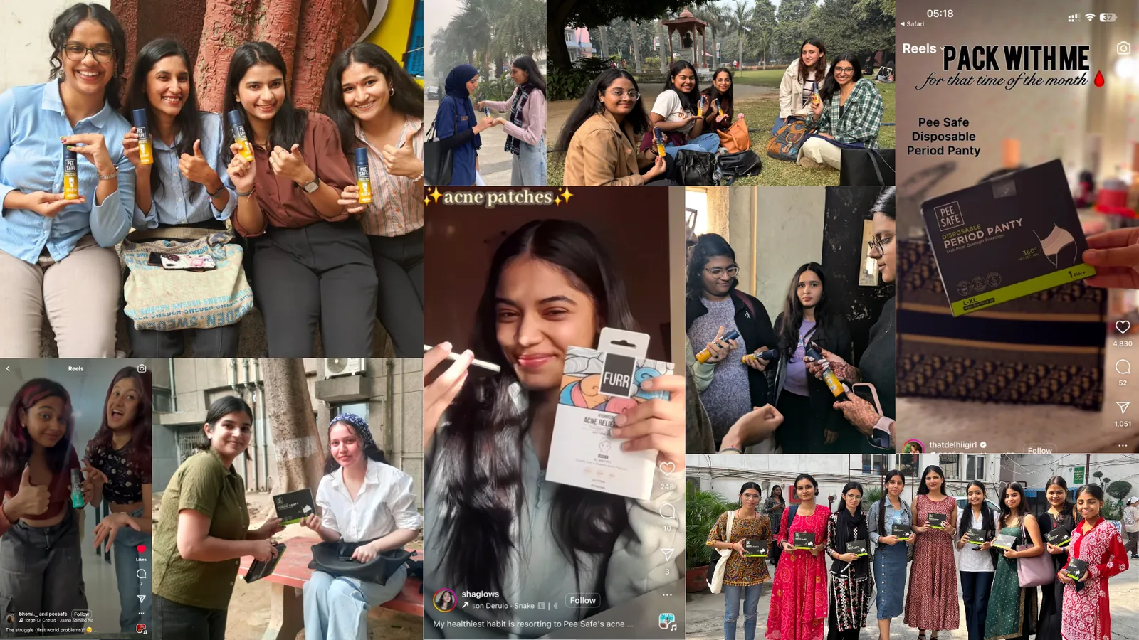 Youthfluence campus campaign in Chandigarh